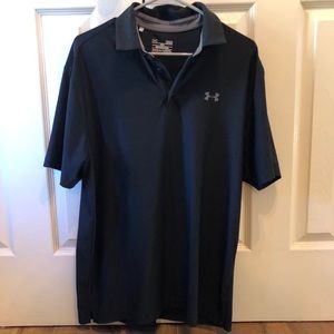 Men’s under armour golf polo large